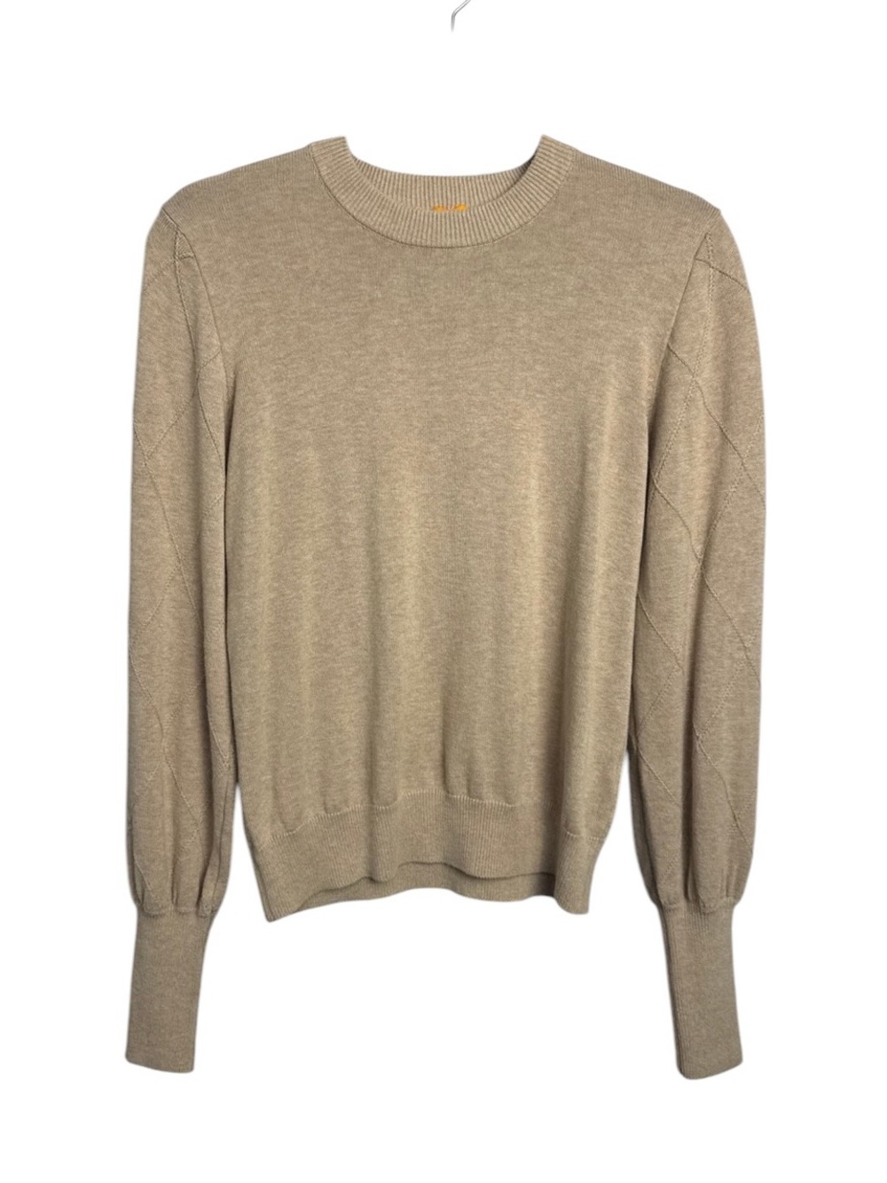Wispr pullover minimalist crewneck sweater size small silk cotton blend preppy